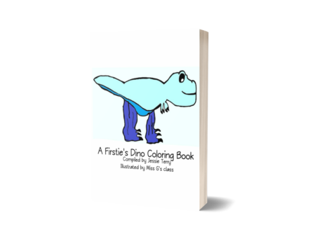 A Firstie's Dino Coloring Book